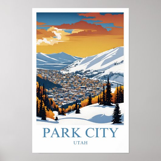 Park City Utah Poster