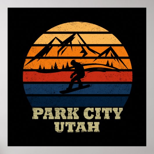 Park City Utah  Poster (Voorkant)