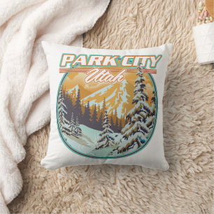 Park City Utah Reislogo Kussen