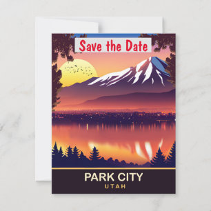 Park City, Utah, Reizen Briefkaart