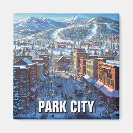 Park City Utah Reizen Magneet