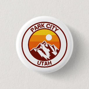 PARK CITY UTAH RONDE BUTTON 3,2 CM