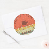 Park City Utah  Ronde Sticker (Envelop)
