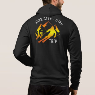 Park City Utah Ski Trip Adventures Skiing Group Hoodie