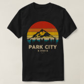 Park City Utah Ski Wintersport  Souvenir T-shirt (Design voorkant)