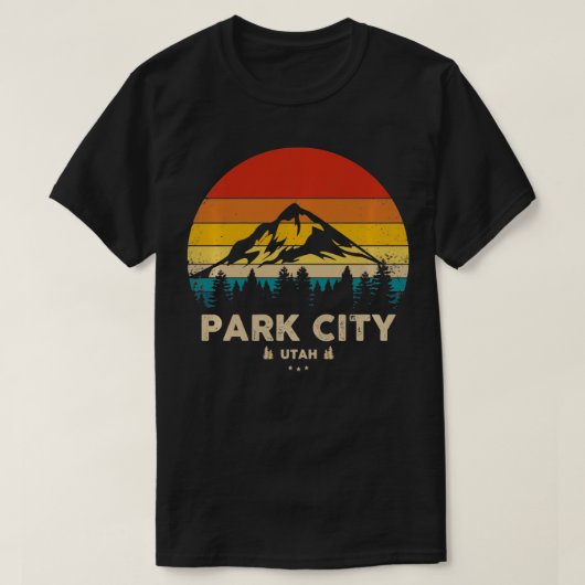 Park City Utah Ski Wintersport  Souvenir T-shirt (Design voorkant)