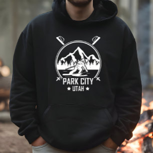 Park City Utah skiën Hoodie
