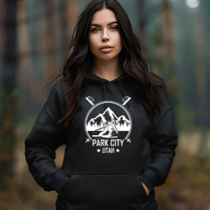 Park City Utah skiën Hoodie