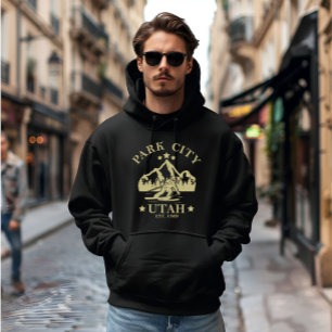Park City Utah skiën Hoodie