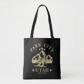 Park City Utah skiën Tote Bag (Voorkant)