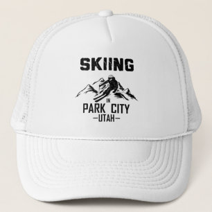 Park City Utah skiën Trucker Pet