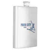 Park City Utah Skier Flacon (Rechts)