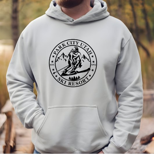 Park city Utah skigebied Hoodie