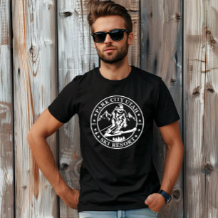 Park city Utah skigebied T-shirt