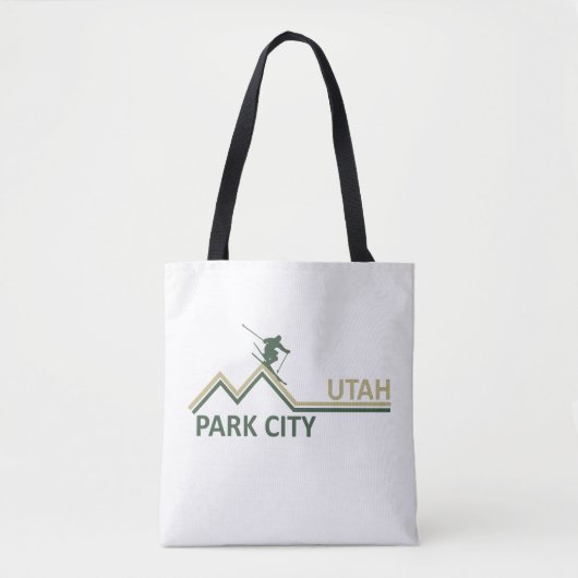 Park city Utah skigebied Tote Bag (Voorkant)
