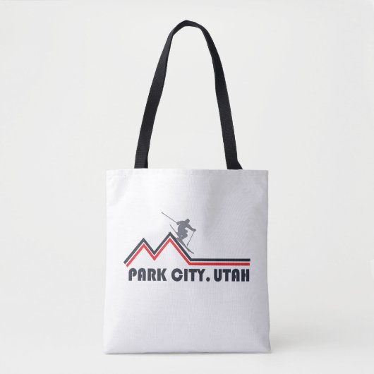 Park city Utah skigebied Tote Bag (Voorkant)
