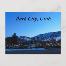 Park City Utah Skiing Briefkaart