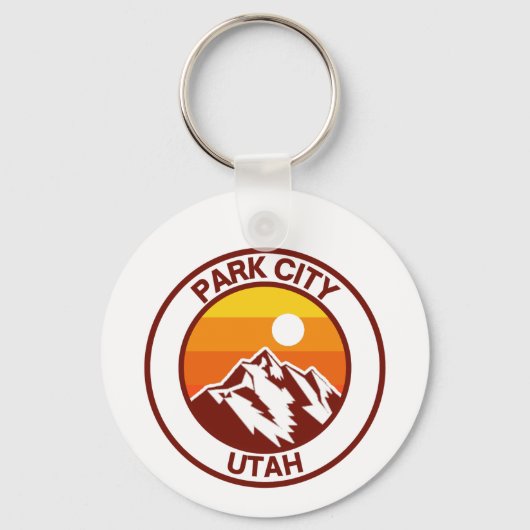 PARK CITY UTAH SLEUTELHANGER (Voorkant)