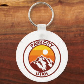 PARK CITY UTAH SLEUTELHANGER (Achterkant)