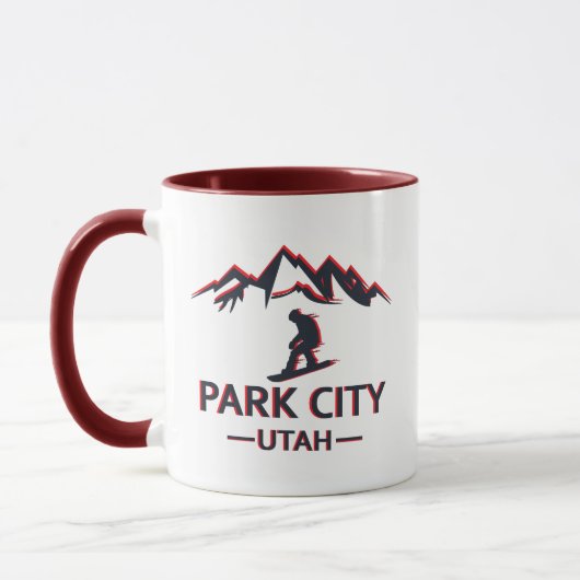 Park city Utah snowboarden Mok (Links)