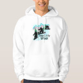 Park City Utah snowboarder jongens hoodie (Voorkant)