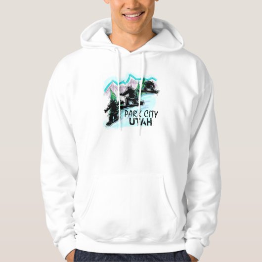 Park City Utah snowboarder jongens hoodie
