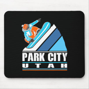 Park City Utah - snowboarder Muismat