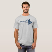 Park City Utah Snowboarder T-shirt (Voorkant volledig)