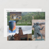 Park City Utah Souvenier Briefkaart (Voorkant / Achterkant)