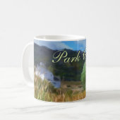 Park City Utah Souvenir Mok (Voorkant links)