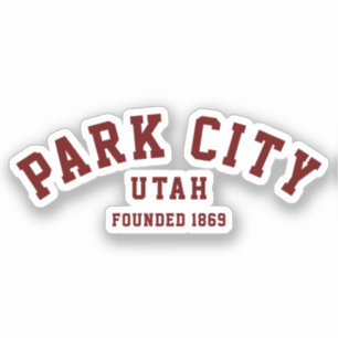 Park City, Utah Sticker