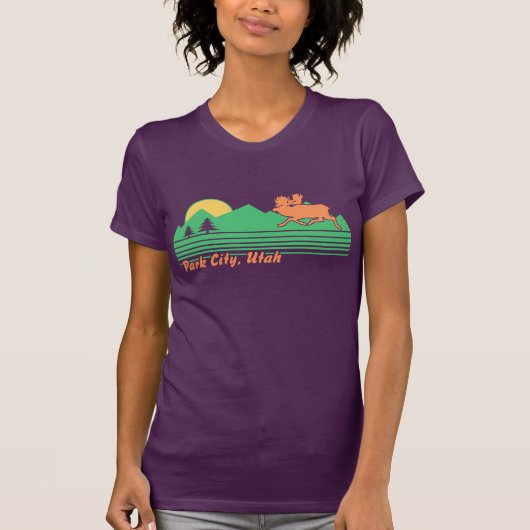 Park City Utah T-shirt (Voorkant)
