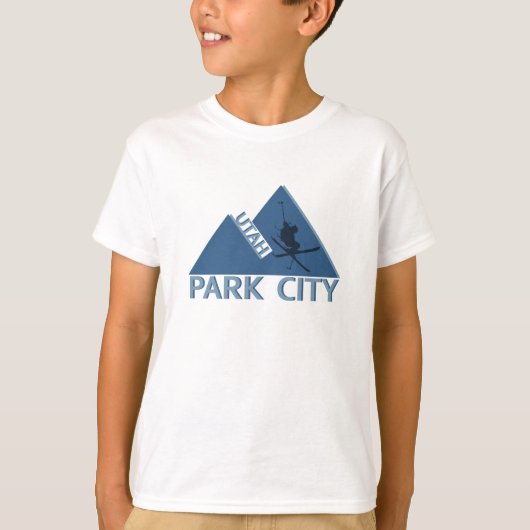 Park City Utah T-shirt (Voorkant)