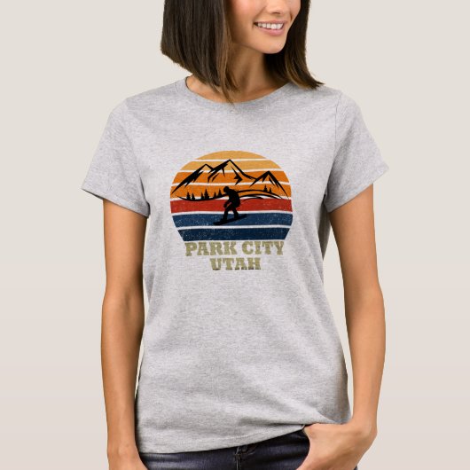 Park City Utah  T-shirt (Voorkant)