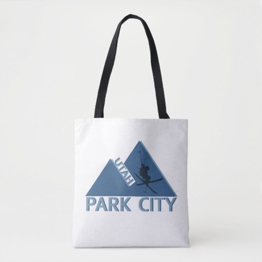 Park City Utah Tote Bag (Voorkant)