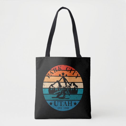 Park City Utah Tote Bag (Voorkant)