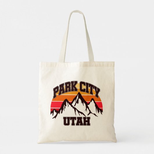 Park City, Utah Tote Bag (Achterkant)