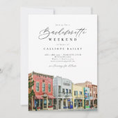 PARK CITY UTAH Travel Bachelorette Itinerary Kaart (Voorkant)