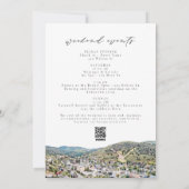 PARK CITY UTAH Travel Bachelorette Itinerary Kaart (Achterkant)