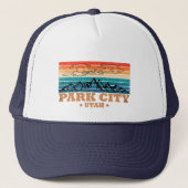 Park City Utah  Trucker Pet (Voorkant)