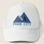 Park City Utah Trucker Pet (Voorkant)