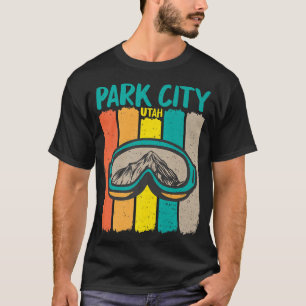 Park City Utah TSkiing Snowboarding T-shirt