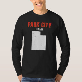 Park City Utah USA State America Travel Utahan T-shirt