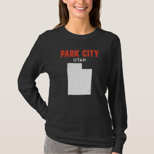Park City Utah Verenigde Staten Amerika Reizen Uta T-shirt