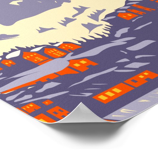 Park City Utah Winter Area Poster (Hoek)