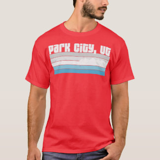 Park City Utah Winter Mountain Skiing T-shirt
