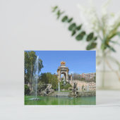 Park Ciutadella Briefkaart (Staand voorkant)