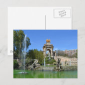 Park Ciutadella Briefkaart (Voorkant / Achterkant)