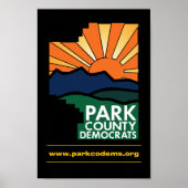 Park County Democraat Poster (Voorkant)