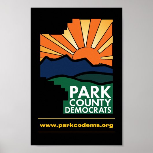 Park County Democraat Poster (Voorkant)
